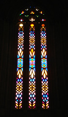 Stained glass window