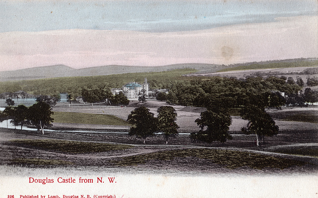 Douglas Castle Lanarkshire (Demolished 1938)