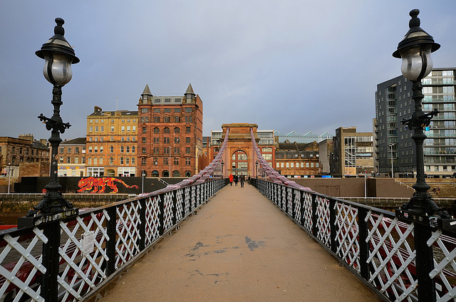 Portland Street Suspension Bridge, Glasgow