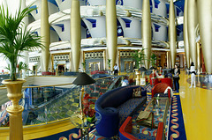 In der Lobby des Burj al Arab. ©UdoSm