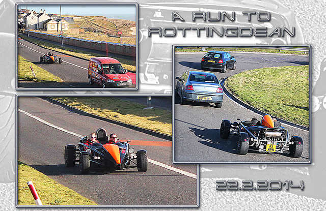 Rottingdean roadster - an Ariel Atom - 22.2.2014