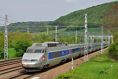 TGV SE en Bourgogne