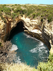 Blowhole near Loch Ard Gorge