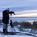 Sunrise start to a Christmas Bird Count