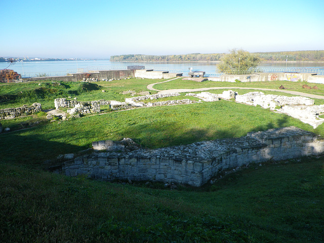 Le Danube à hauteur de Durostorum.