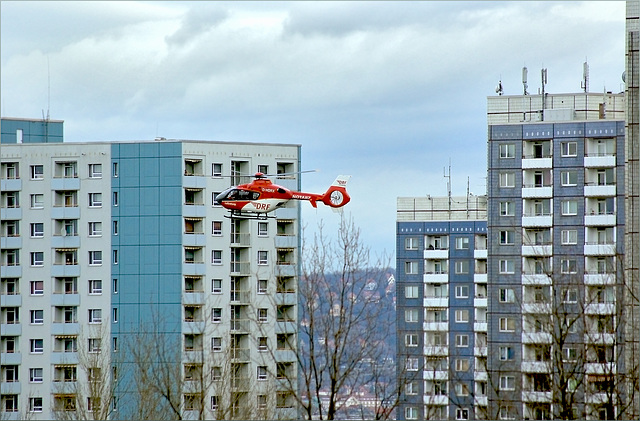 Luftrettung im Anflug