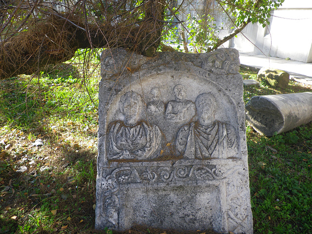 Musée archéologique de Silistra : tombeau de famille.