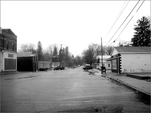 Wet & Chilly Main Street, Woodland