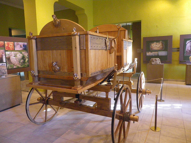 Durostorum - reconstitution de chariot romain