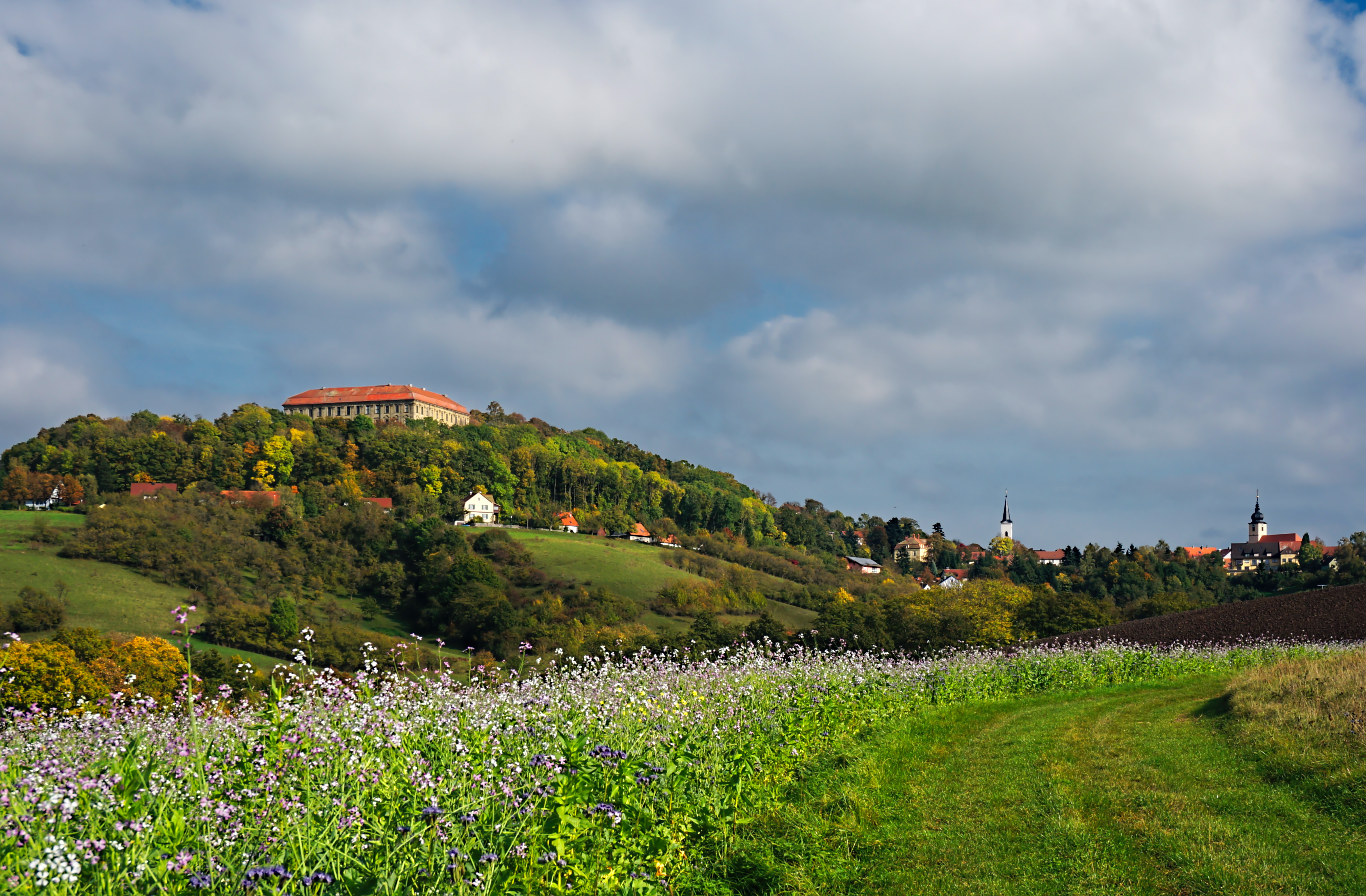 Schloss und Dorf Schillingsfürst