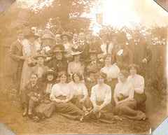 Scan from an early c20th English photo album, sadly none of the pics are identified Scan from an early c20th English photo album, sadly none of the pics are identified