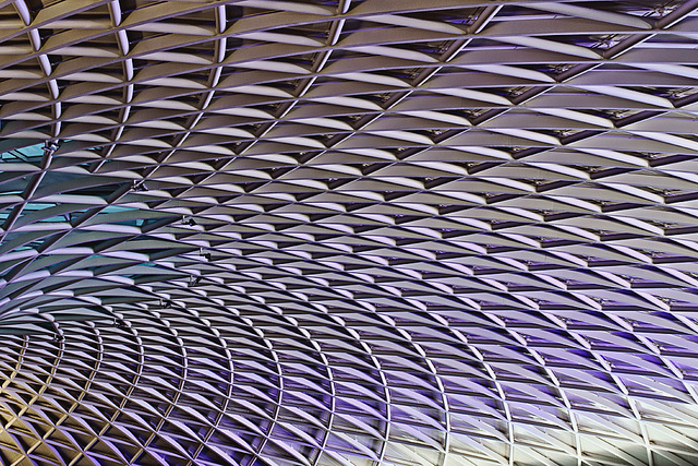 Kings X Concourse Roof Abstract