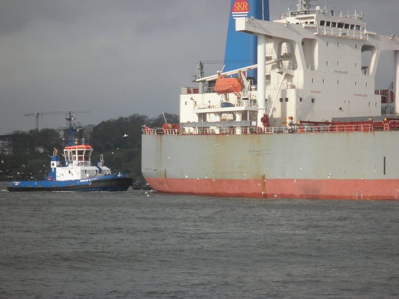 Schlepper bei "Silverpioneer"