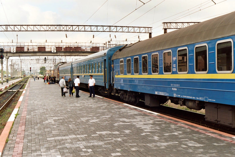 Train journey from Kiev to Berlin – Korosten station