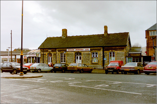 The old station building