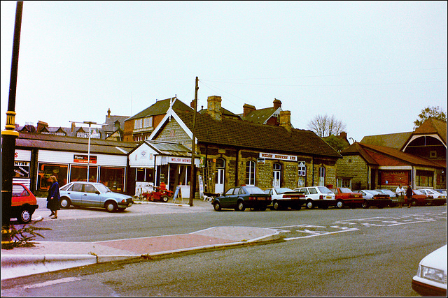 The old station building