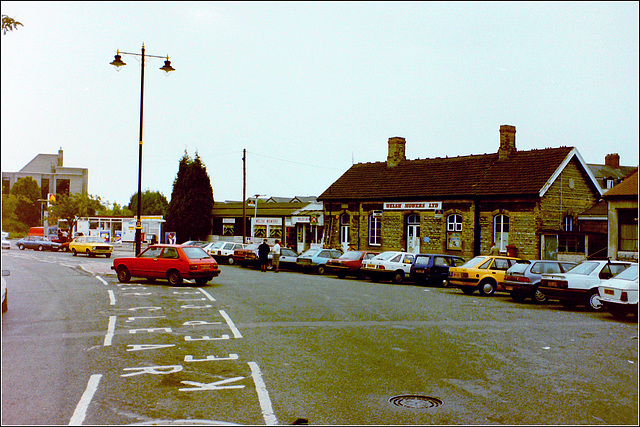 The old station building