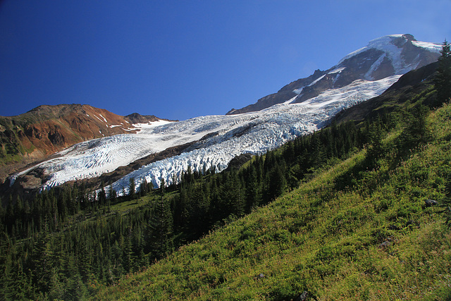 Mount Baker and Coleman Glacier from the Hogsback