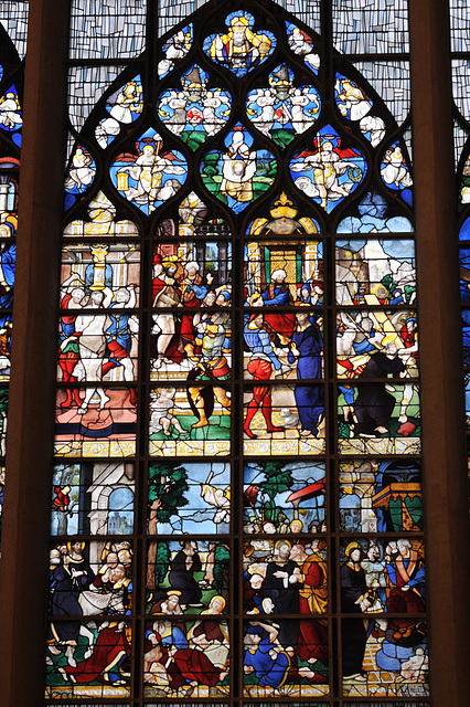 Vitrail de la Passion du Christ - Eglise Ste-Jeanne d'Arc de Rouen