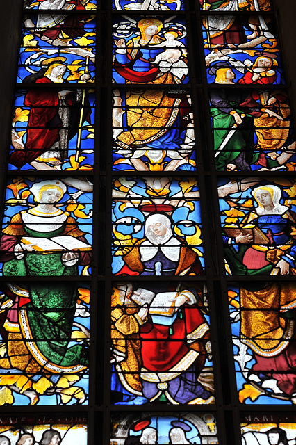 Détail de l'Arbre de Ste-Anne (XVIe s.) - Eglise Ste-Jeanne d'Arc de Rouen