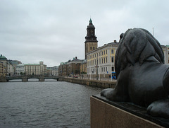 Göteborg, Stora Hamnkanalen von Brunsplatsen