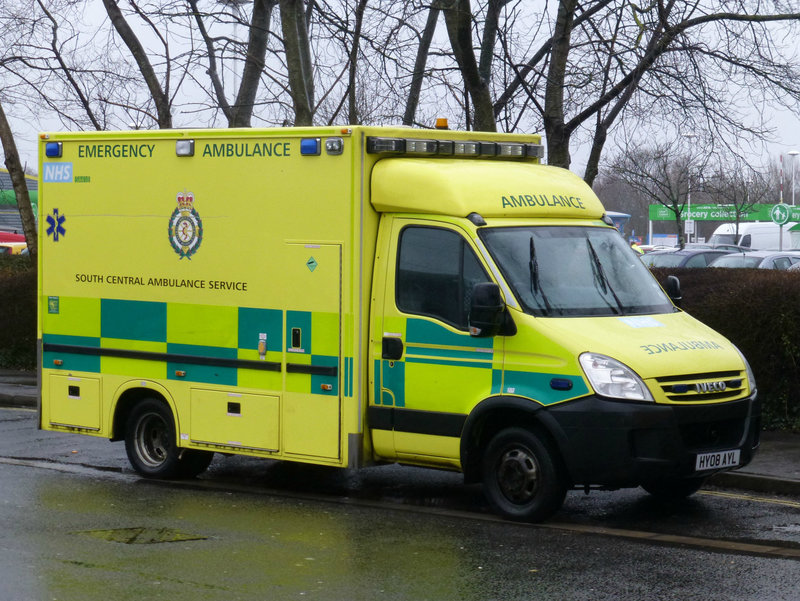 Ambulances at ASDA (1) - 1 January 2014