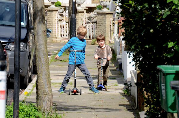 Scooter riders