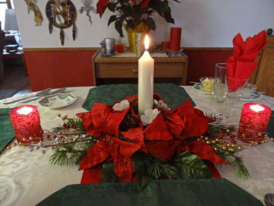 The Christmas Dinner table 2013