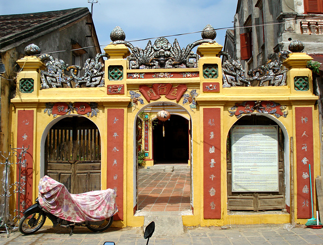 little temple next to the market