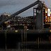 Newhaven North Quay industrial - nightfall
