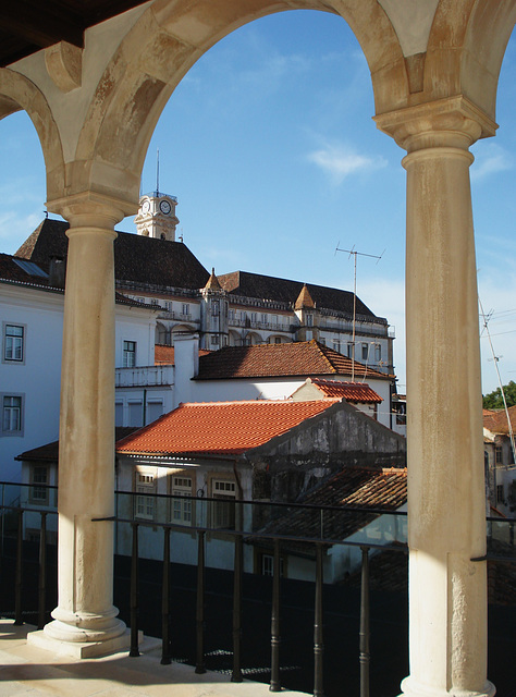 Coimbra University from Museo Machado de Castro