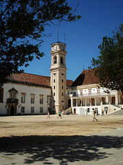 Old Coimbra University, Pátio das Escolas e a Torre