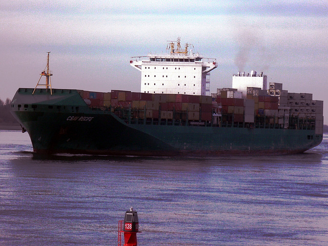 Containerschiff   CSAV  RECIFE