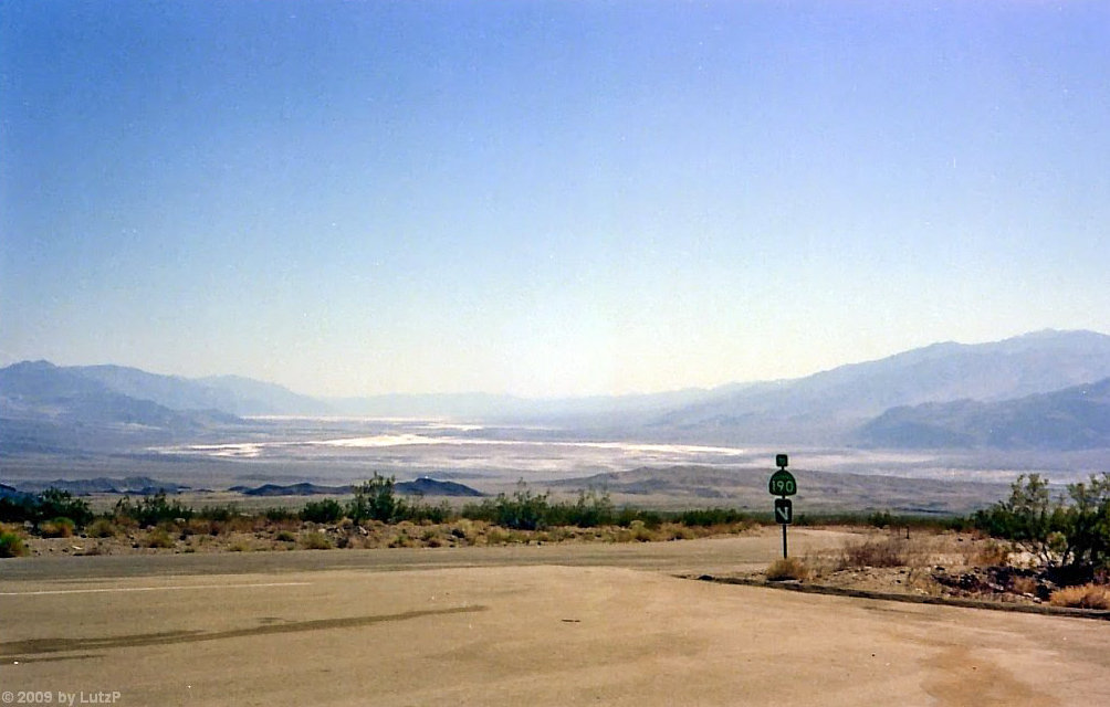 Into the Furnace ... Down from Daylight Pass, Sept. 1978 (180°)