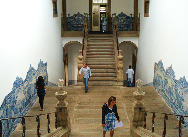Convento do Pópulo, staircase