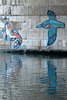 Sous le pont de la Guillotière (Lyon, Rhône, France)