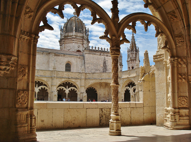 church and upper level of cloister