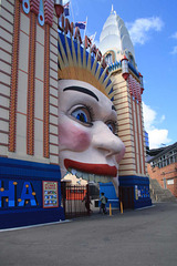 Ha Ha......entrance to Luna Park