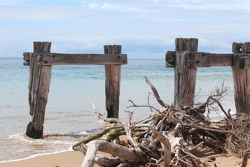 Pier Remnants - Point Nepean Pier Remnants - Point Nepean