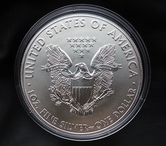 USA  Silver Dollar.