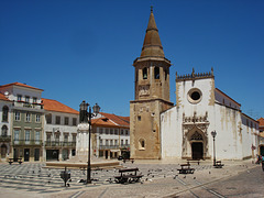 Tomar, Praça da República with São João Baptista