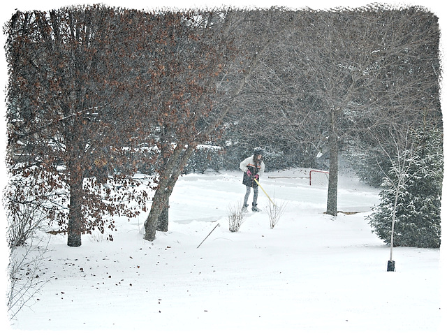 Making a Skating rink