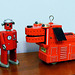 Robot Man and his Big Red Dog Rover