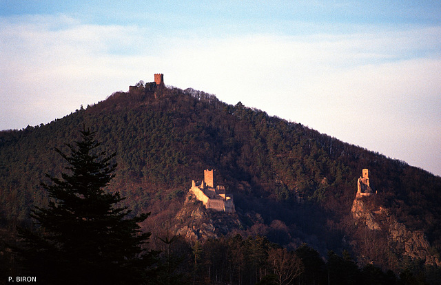 Les 3 chateaux de Ribeauvillé