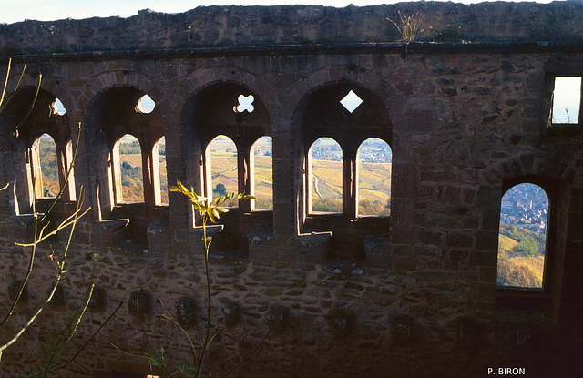 Saint-Ulrich: salle des chevaliers - Ribeauvillé