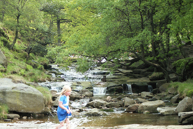 Black Clough summer 1986