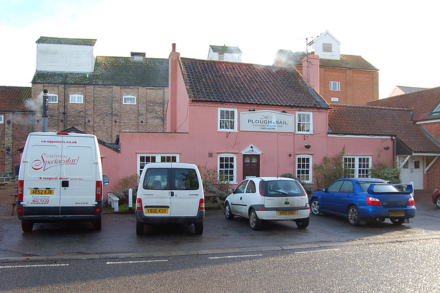 Plough and Sail Pub, Snape Maltings, Tunstall, Suffolk