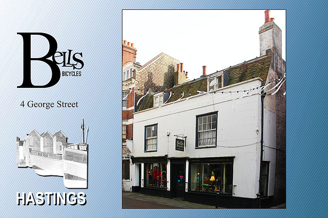 Bell's Bicycles ~ George Street  ~ Hastings ~ 9.12.2013