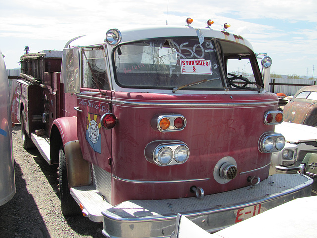 Old American LaFrance Firetruck