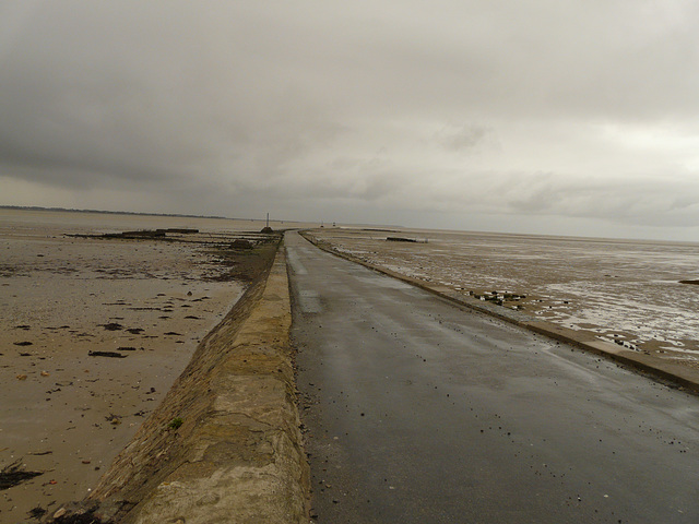 le Gois à marée basse